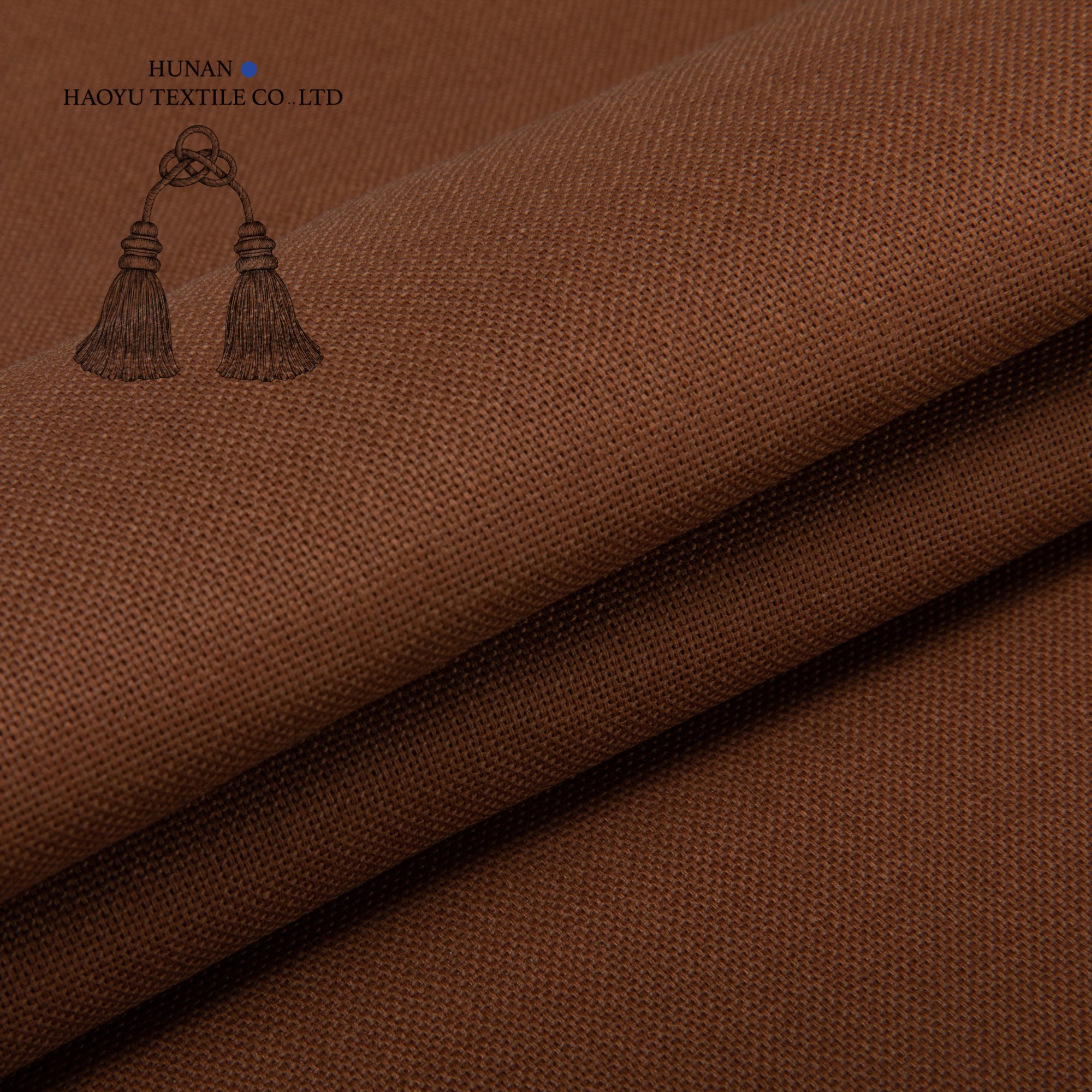 Customized High Quality Linen Solid Dye Woven Fabric for Shirt Pants And Bedding