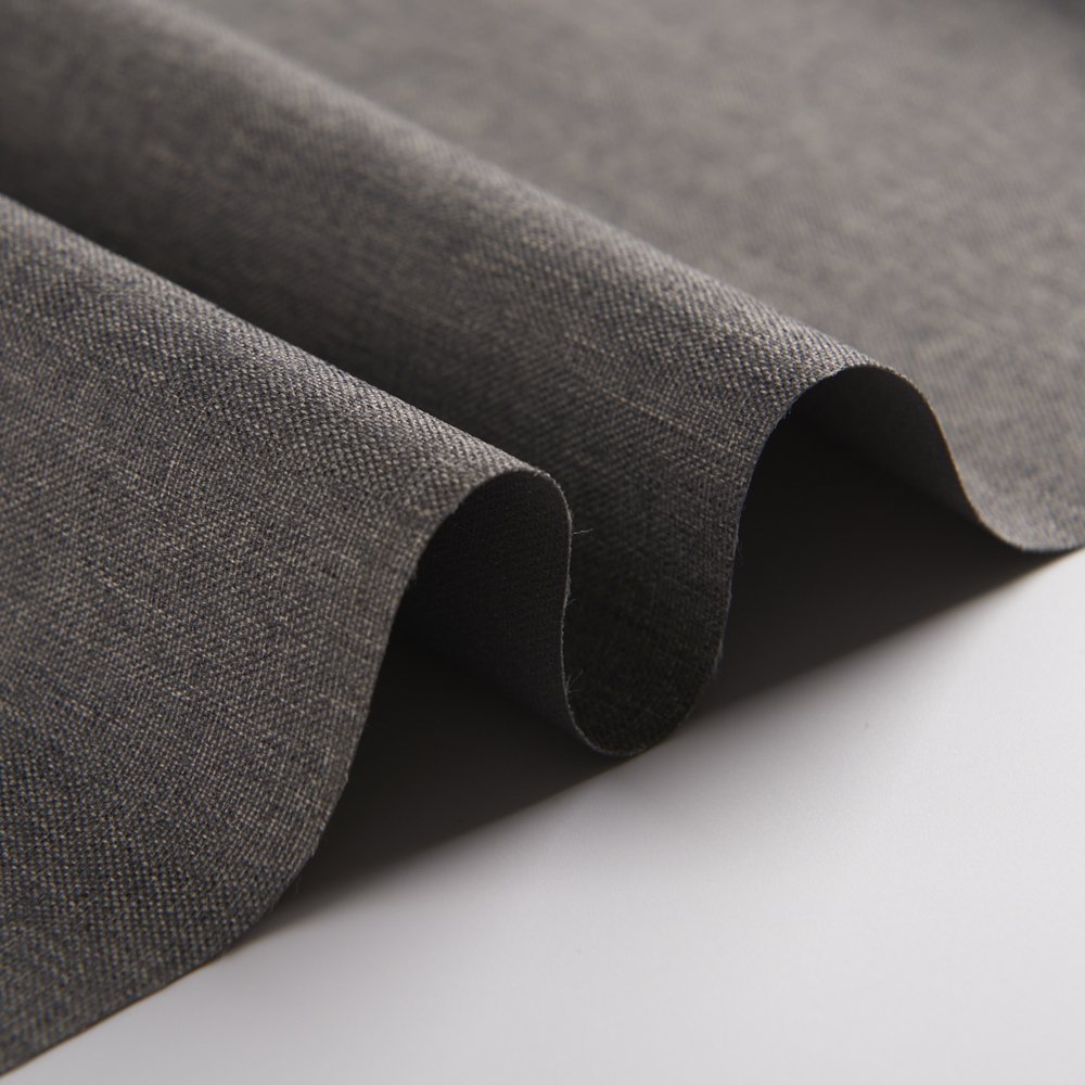 600D Cationic Linen Look Fabric 100% Polyester Waterproof for Bags Luggage Tent