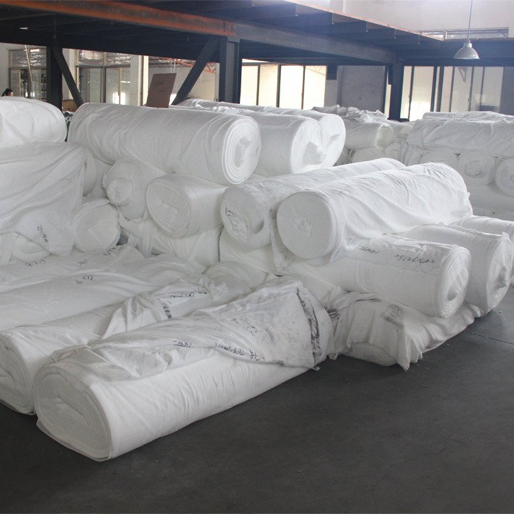 Factory supply 280cm wide width plain woven 100% Beached white polyester fabric for sublimation print / dyed