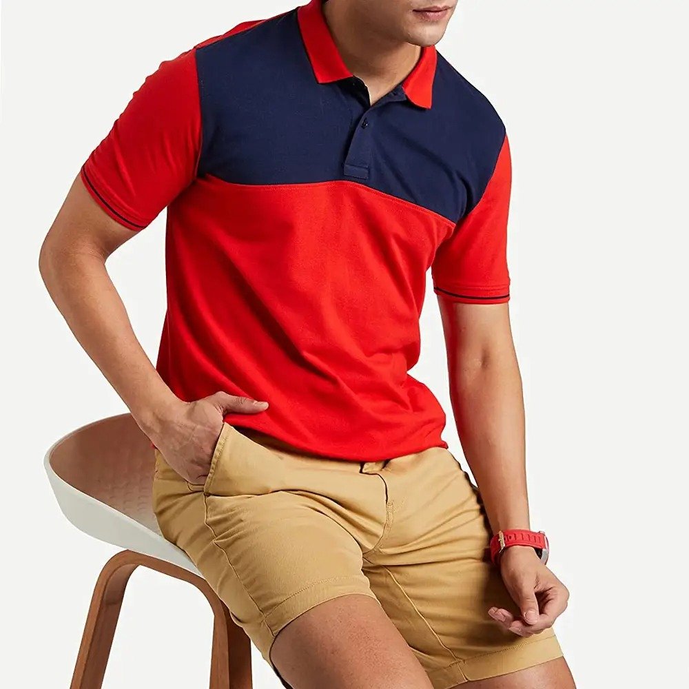 Wholesale Custom Design High Quality Plain Men's Golf Lapel Polo Shirt for Sports Men Casual Smart Embroidered