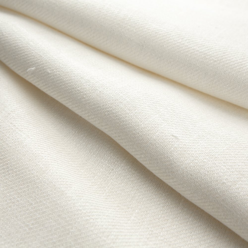 Wholesale High Quality 280 GSM 100% Linen Woven Twill Weave Fabric Roll PFD Softened Breathable Cloth Organic Natural Home