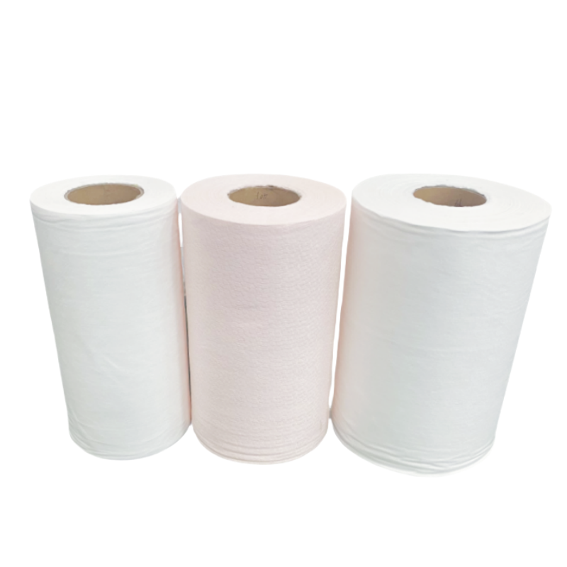 Wet Wipes Non Woven Viscose Polyester Spunlace Fabric Raw Materials Bamboo Non Woven Dry Face Towels