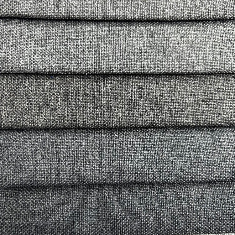 Home Textile quality fabric sofa set living room furniture sofa linen upholstery fabric faux linen sofa fabric