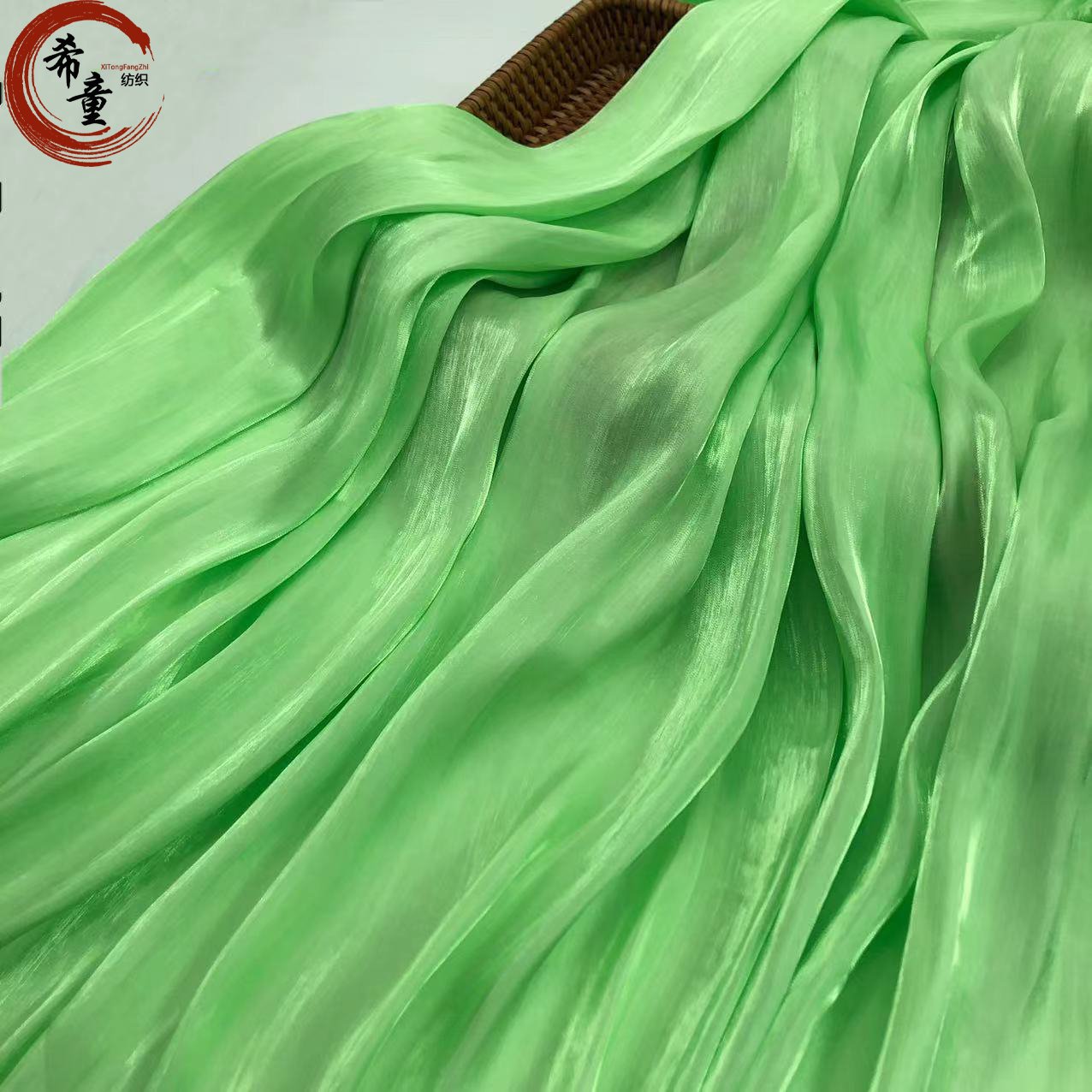 Ready to Ship 50GSM Lightweight Air Flow Crepe Organza Fabric for Hijab or Costume