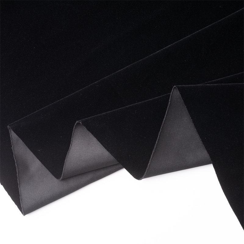 Factory Supply Velvet Fabric Luxury Soft Top Quality Flocked Velvet Upholstery Fabric Clothing