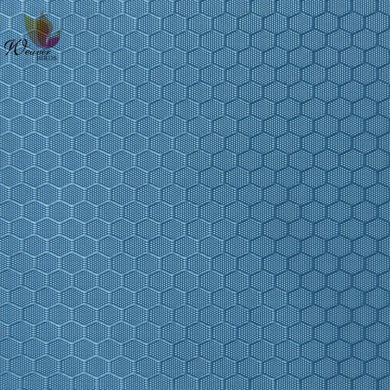 300DJacquard Oxford 100% Polyester Fabric With PVC Coating For Backpack and Schoolbag