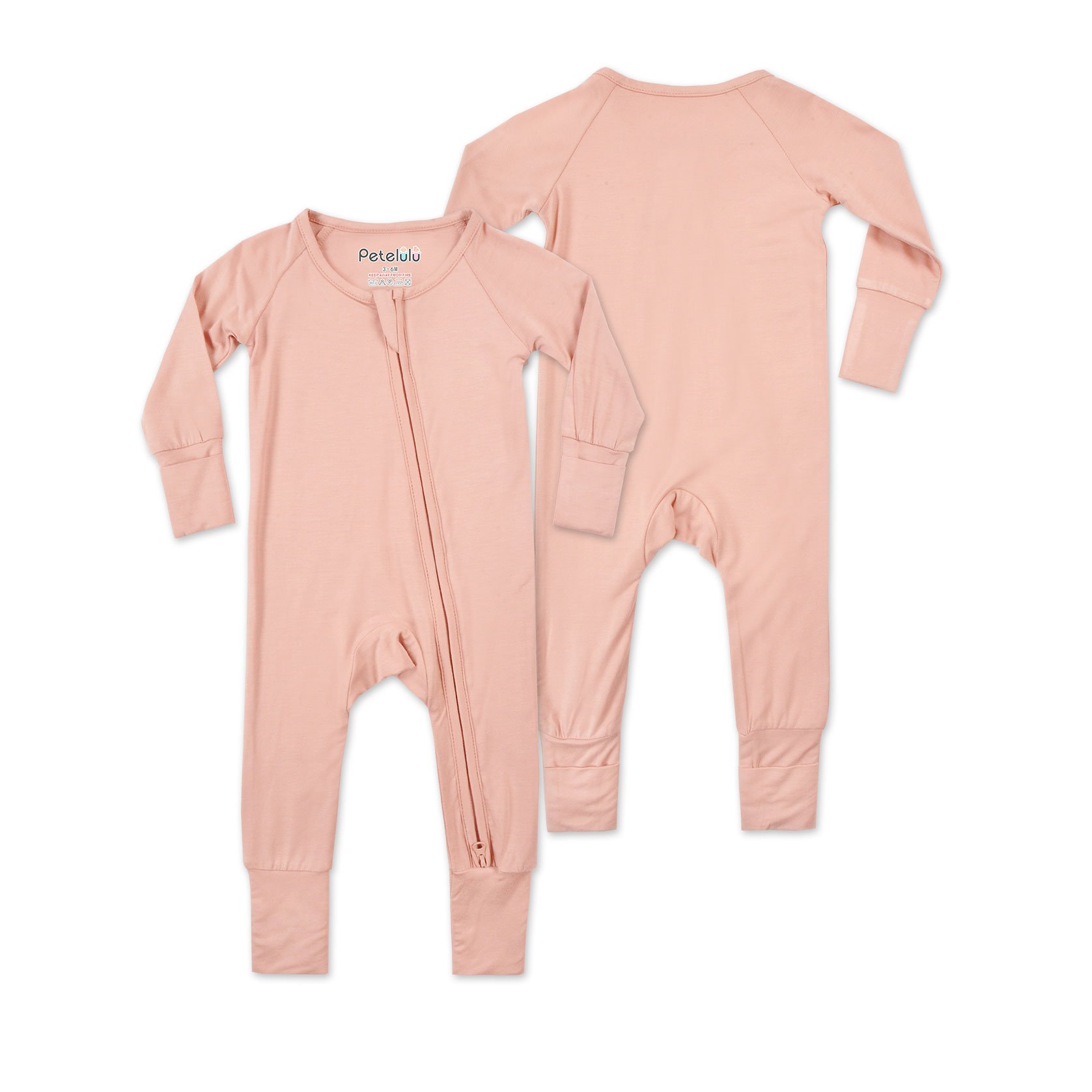 Solid Blank Infant & Toddlers Clothing Zip Rompers Viscose Baby Clothes Onesie Organic Bamboo Full Customized Logo Casual Unisex