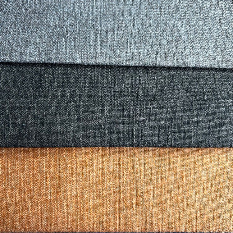High Quality 100% Polyester Linen Fabric Slub Linen Fabric Sofa Linen Canvas Fabric