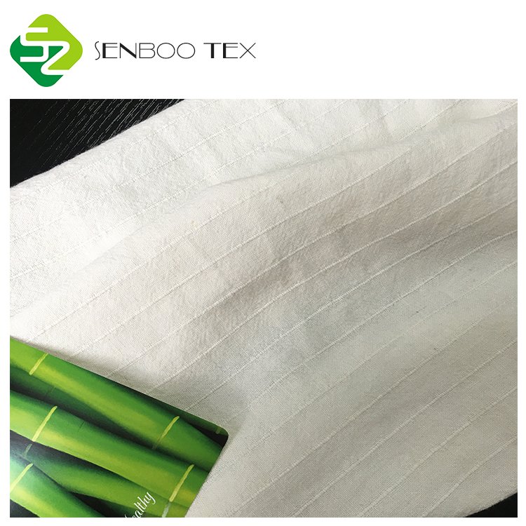 Eco-friendly natural breathable in stock linen viscose blend fabric 30/70 for dress