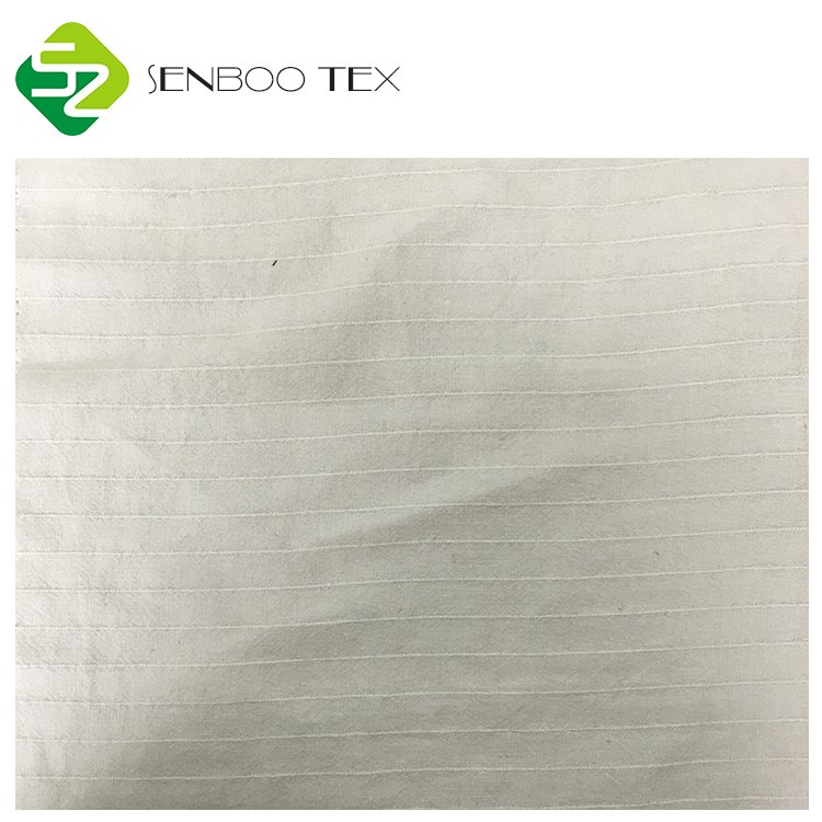 Eco-friendly natural breathable in stock linen viscose blend fabric 30/70 for dress