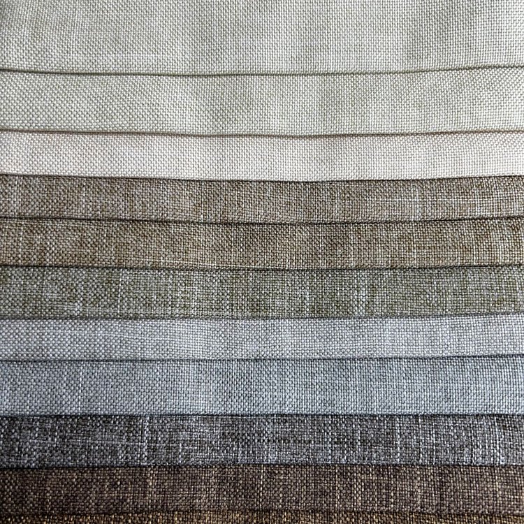 Home deco 100 Polyester Imitation Linen upholstery sofa fabric linen