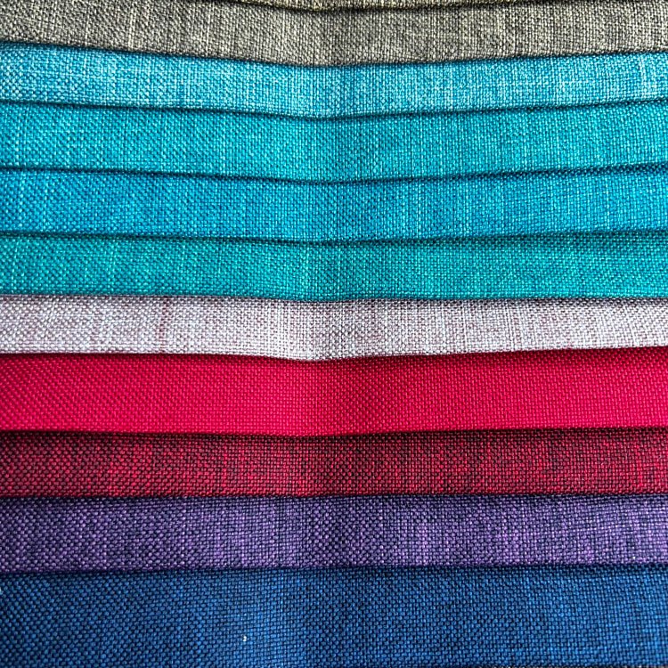 Home deco 100 Polyester Imitation Linen upholstery sofa fabric linen