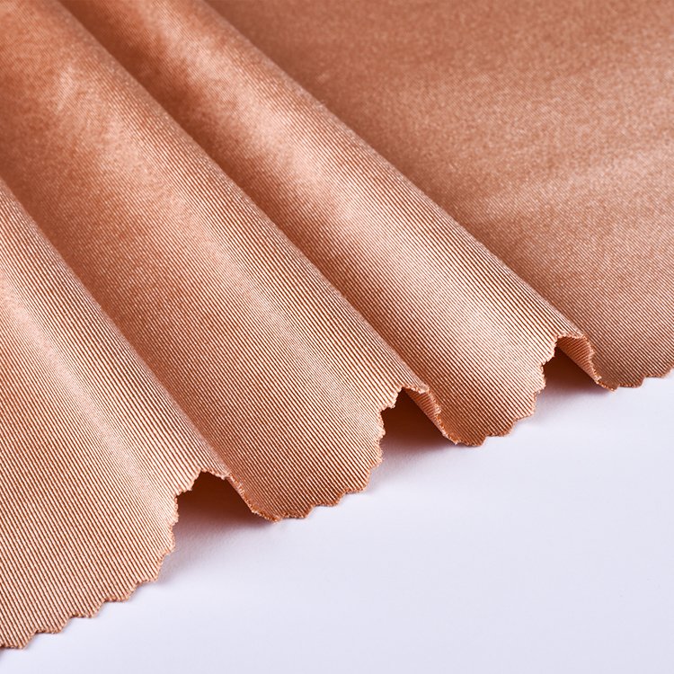 Factory Direct Supply Solid Color 250gsm Knitted Breathable Polyester Spandex Fabrics