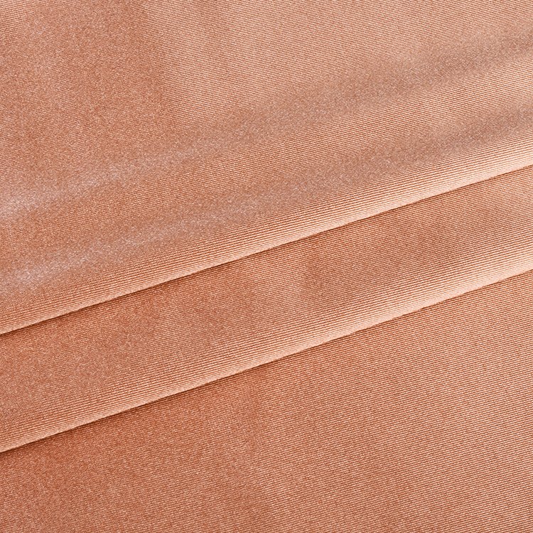 Factory Direct Supply Solid Color 250gsm Knitted Breathable Polyester Spandex Fabrics