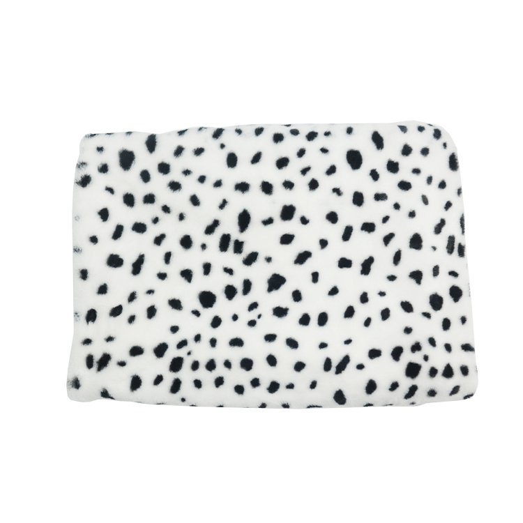 Fabric Puppy Spots High Quality PV Velvet Curtain Material Fabric 100% Polyester Stretch Mesh Fabric Knitted Customizable 160