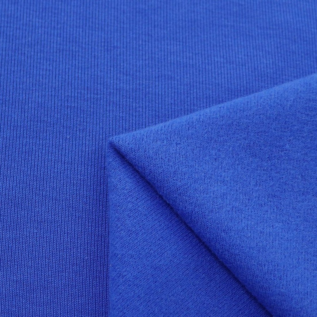 250g bamboo textile cotton 1 * 1 ribbed fleece fabric with high elasticity and skin friendly base children's clothing fabric