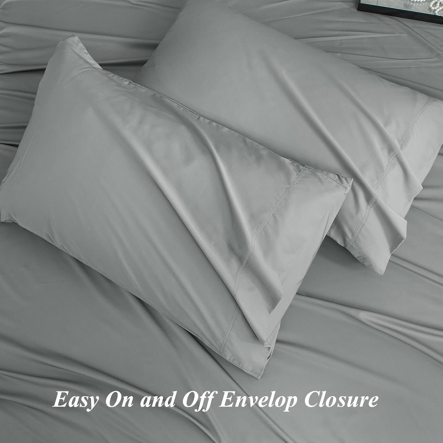 300TC 60S wholesale 100% bamboo fabric 4 pcs bed sheets set customized American size export bamboo sheets
