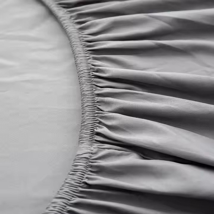 300TC 60S wholesale 100% bamboo fabric 4 pcs bed sheets set customized American size export bamboo sheets