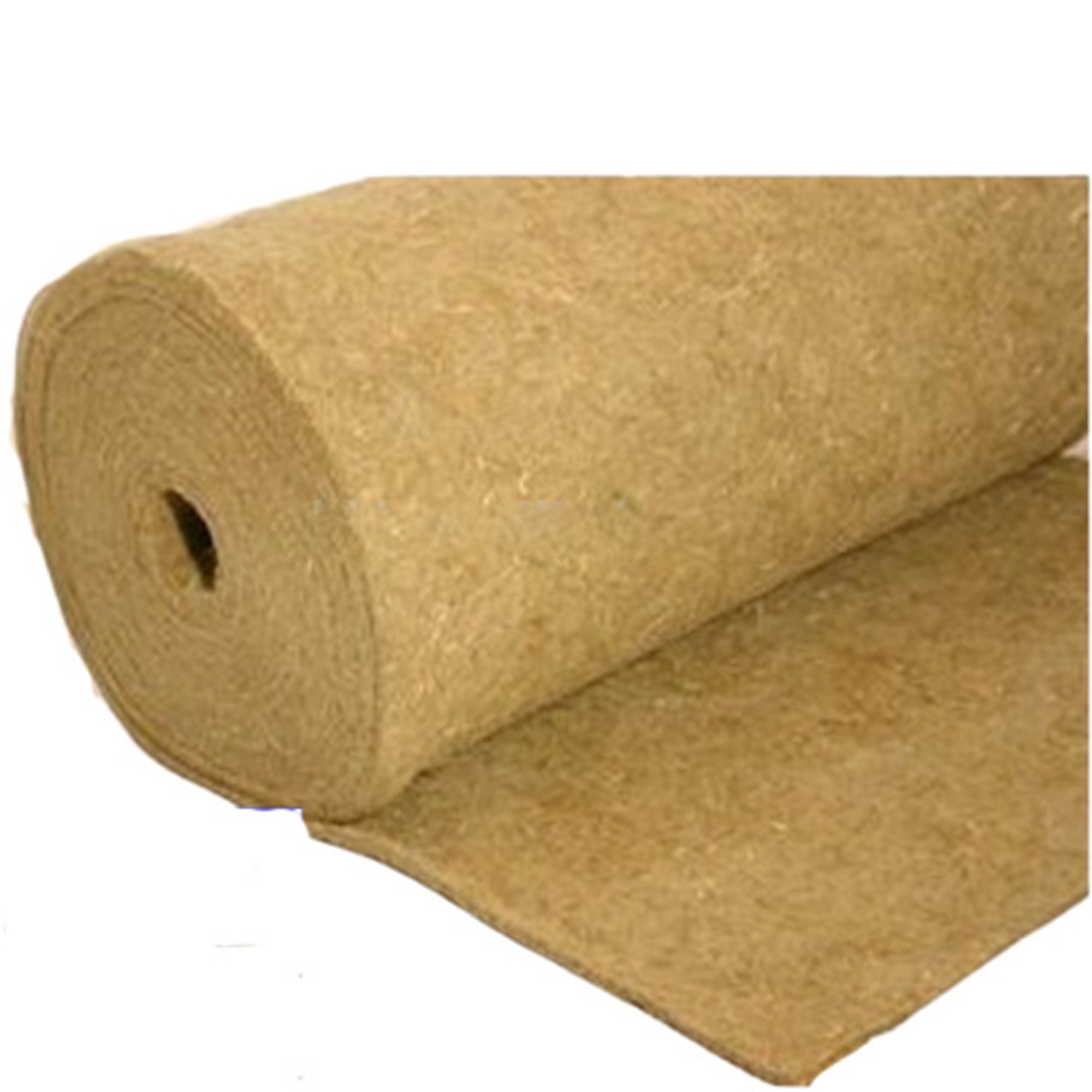 Hot Sale Hemp Grow Mat 100% Natural Exported Jute Fiber Biodegradable Seed Tray Microgreen Trays Jute Felt From Bangladesh