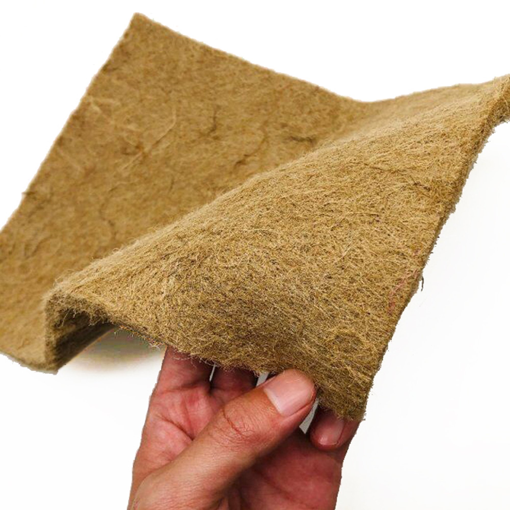 Hot Sale Hemp Grow Mat 100% Natural Exported Jute Fiber Biodegradable Seed Tray Microgreen Trays Jute Felt From Bangladesh