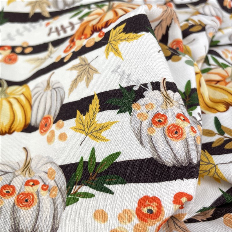 Wholesale Super Soft Digital Printing 95 Bamboo 5 Spandex Jersey Baby Organic Bamboo Fabric