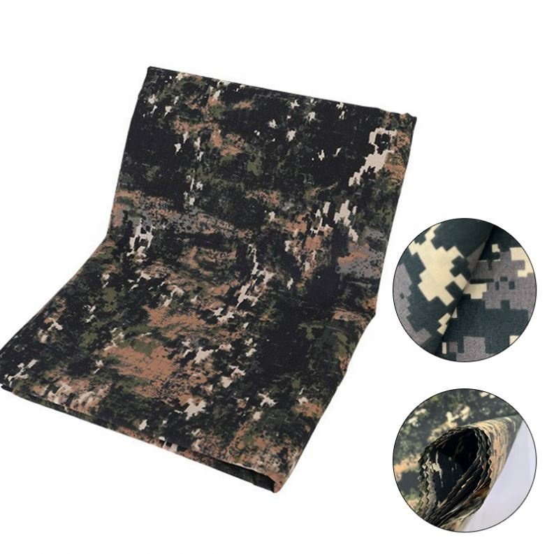 Used for Outwear Workwear Coat and Pants 13 Polyester Clothes Printed Fabric Customized Camouflage Ripstop 87 Cotton 32S 165gsm