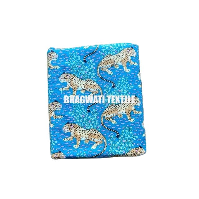 Wholesale Running Fabric Indian Cotton Hand Block Print Fabric By Yard Women Cloth Textile Dressmaking Crafts Sewing Fabric