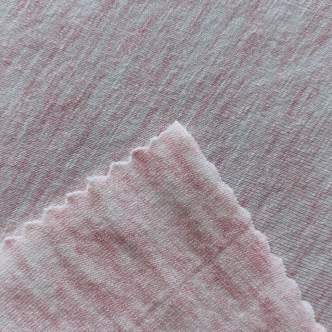Eco-friendly OEKO-TEX 100 certified 40S+30D 190GSM 95%Bamboo 5%Lycra color-spinning jerseknit fabric for garments bedding