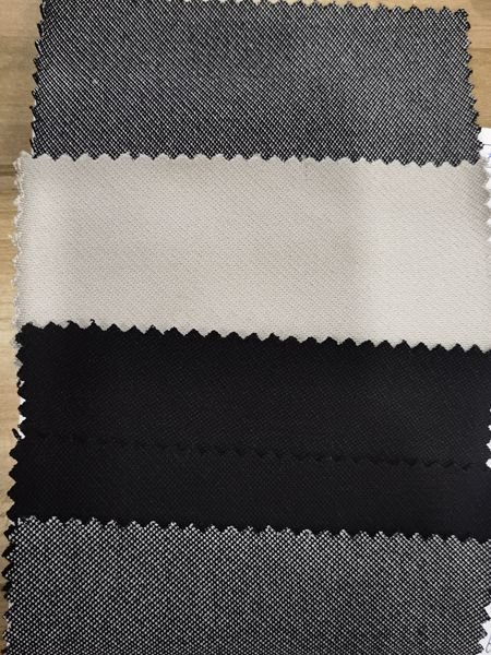 wholesale 2025 new spring knitted fabric T/C TWILL cloth stretch fabric 86%cotton 12%polyester 2%spandex for garments
