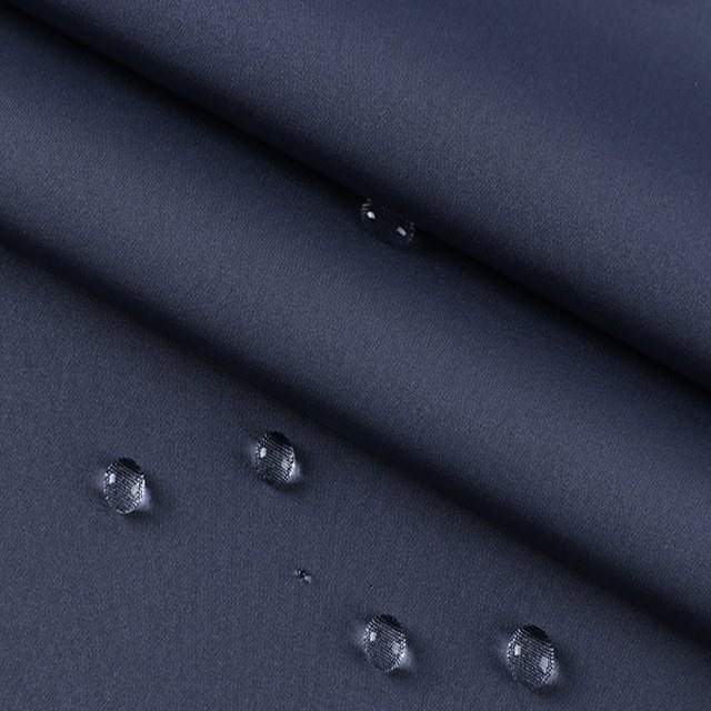 Multicolor Waterproof 2 Layer TPU Membrane Film Woven 100 Polyester Bonded Jacket Fabric