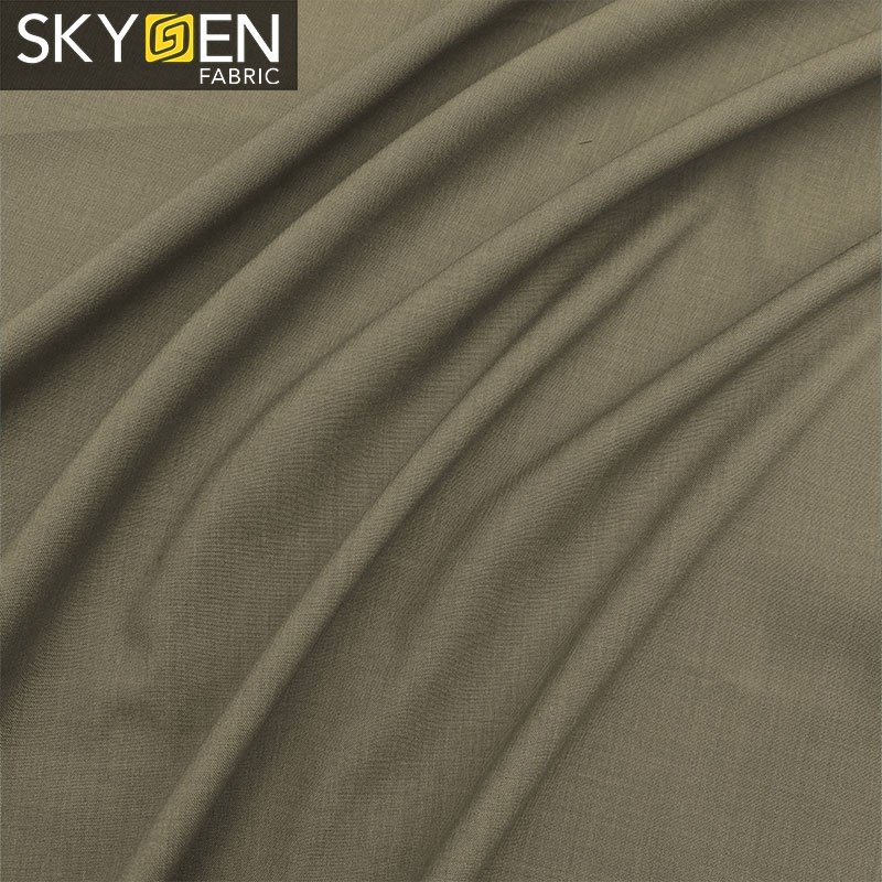 Elastane material stretch polyester bamboo woven shirt clothes textile roll wholesale spandex fiber bamboo fabric