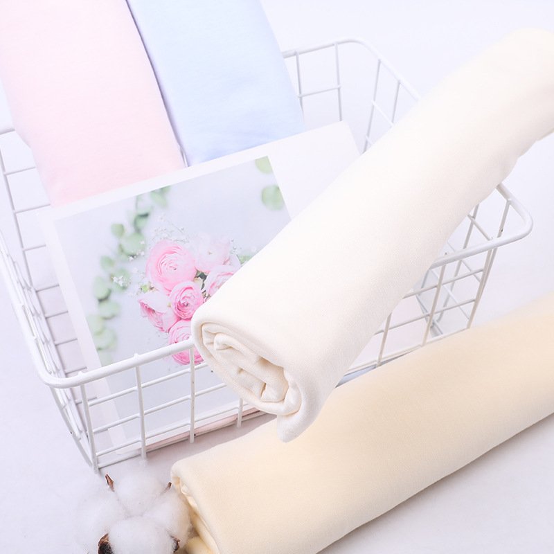 New Material eco-friendly fabric 70%bamboo fiber 30%cotton Fluorescent-free fabric for baby clothes