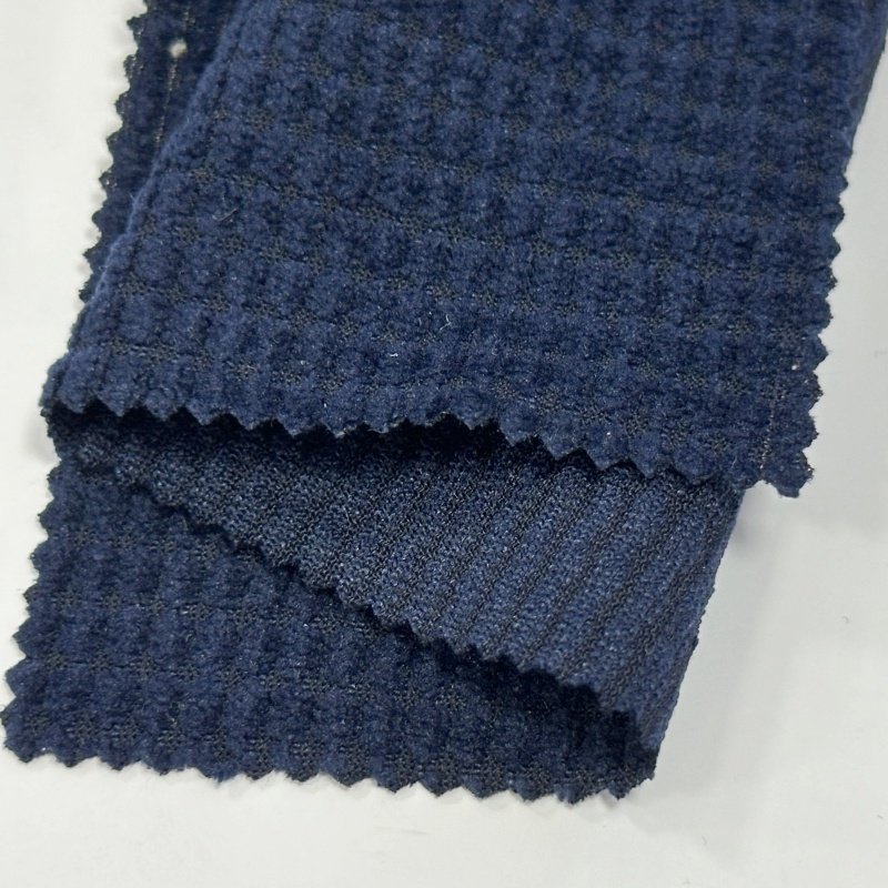 290gsm corduroy 100%polyester fabric small corn kernels home textile outdoor warmth coats winter sleepwear for jackets