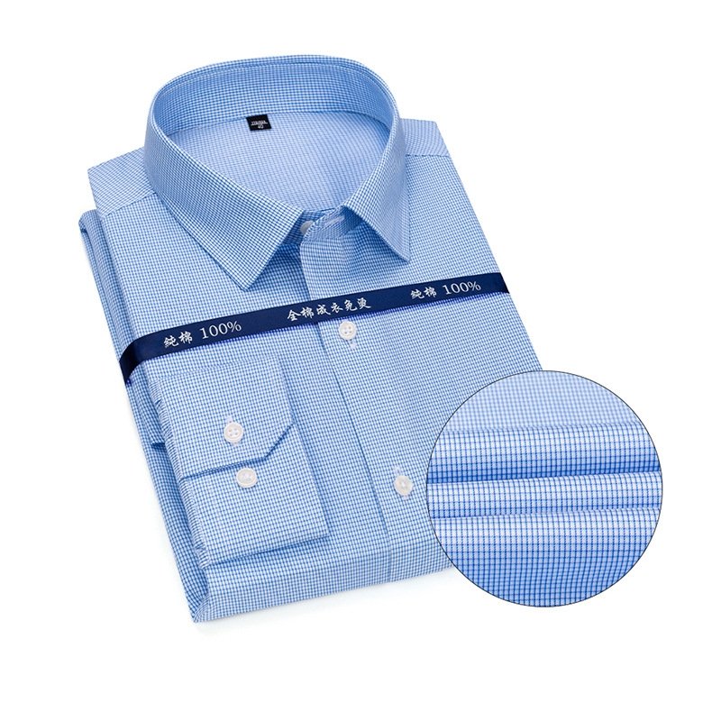 2024 Hot selling OEM ODM Formal Plus size Men shirts High Quality Factory Manufacture 100% cotton Men Dress Shirts for Adult