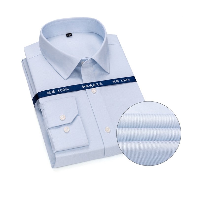 2024 Hot selling OEM ODM Formal Plus size Men shirts High Quality Factory Manufacture 100% cotton Men Dress Shirts for Adult