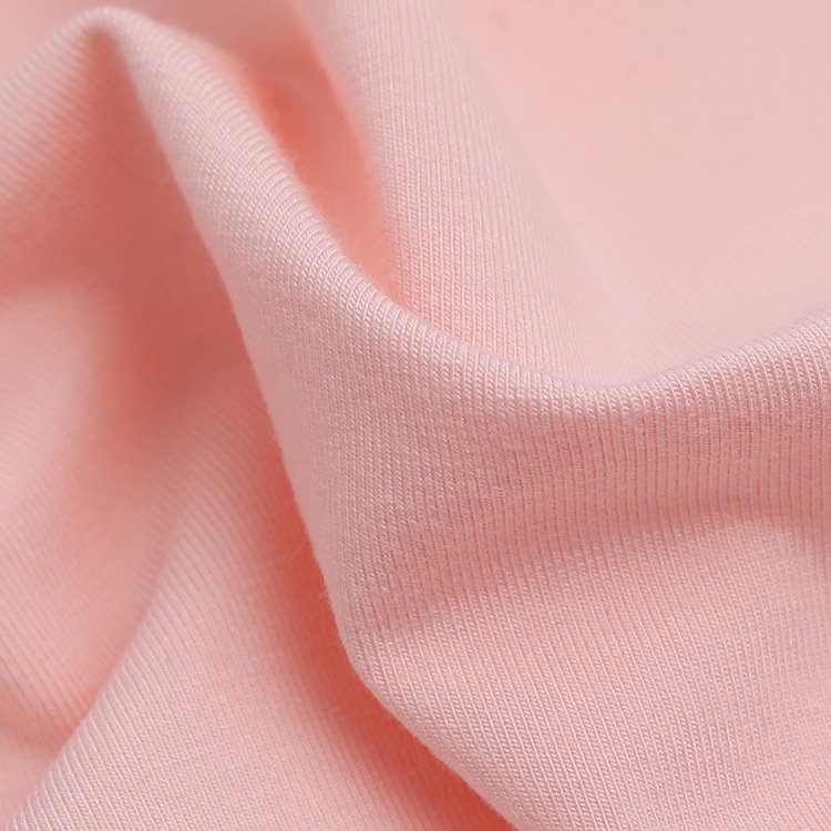 Eco-Friendly Knit Fabric Bamboo Jersey Textile Natural Bamboo Fiber Fabric Wholesale for Baby Clothes