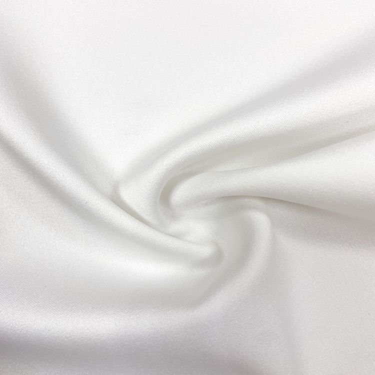 LCJI009 Taiwan 98% Polyester 2% Spandex Heavy Satin Twill Bridal Dress Fabric