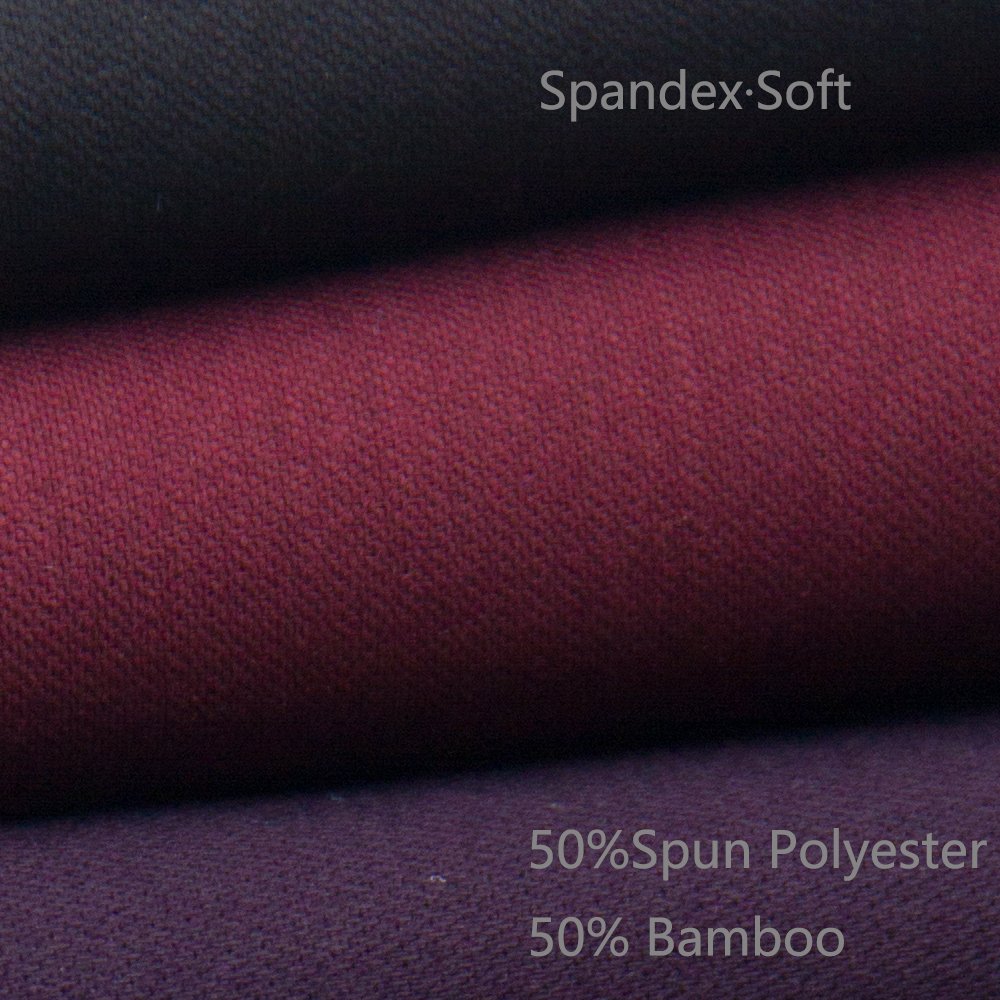 Top selling spandex bamboo fiber and polyester fabric for men's shirt