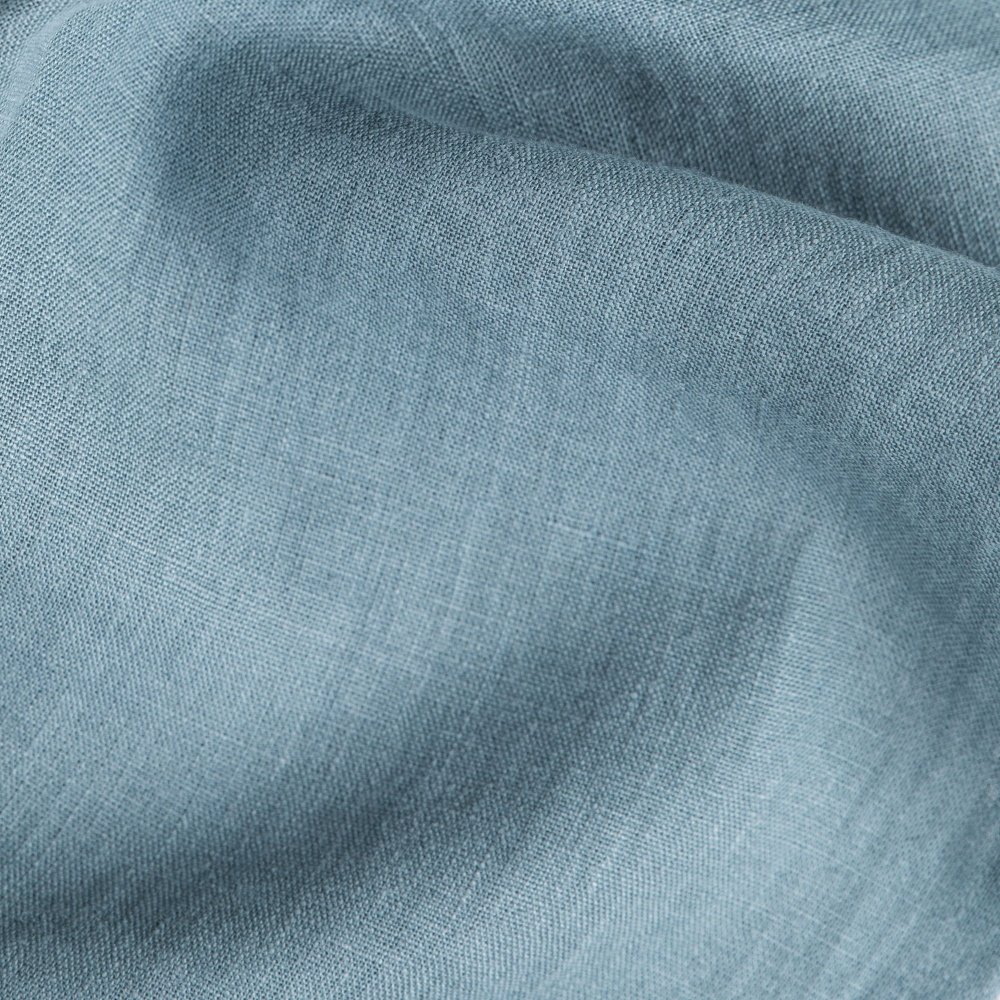 Factory hot custom sustainable 100% linen washed soft fabric home goods fabric summer shirt