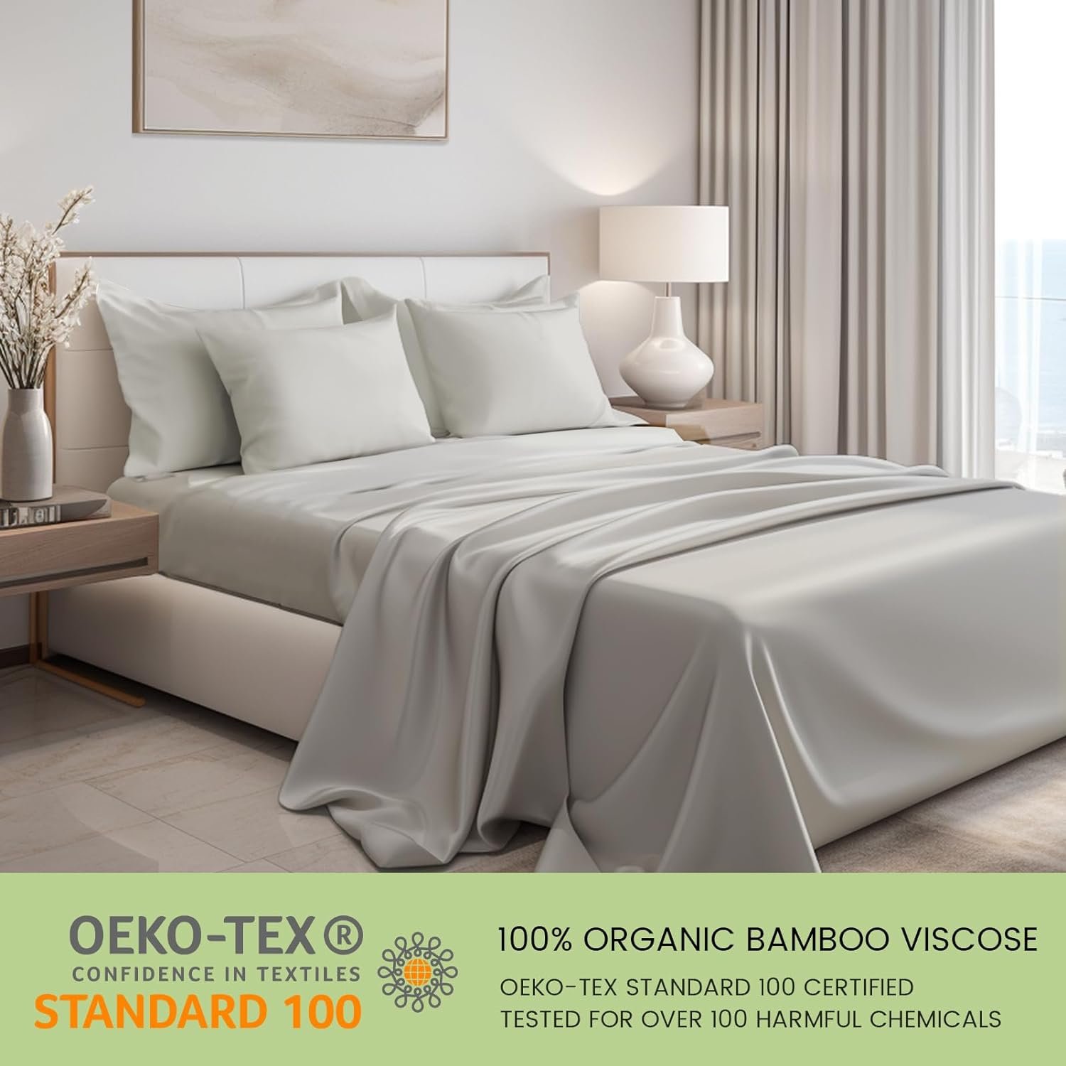 Cloudland Bamboo Fiber Bedding Sheet Set Organic Bamboo Bed Sheet Set Sheets For Beds Organic And 100% Bamboo
