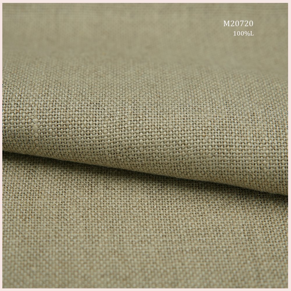 Matt & All-natural 100% Linen Upholstery Fabric Linen Fabric For Sofa Home Decor Furniture Cushion