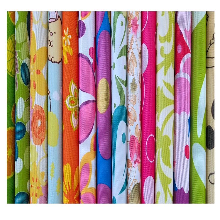 Factory directly sell well different types 100% polyester fabric oxford fabric luggage school backpack bags fabric