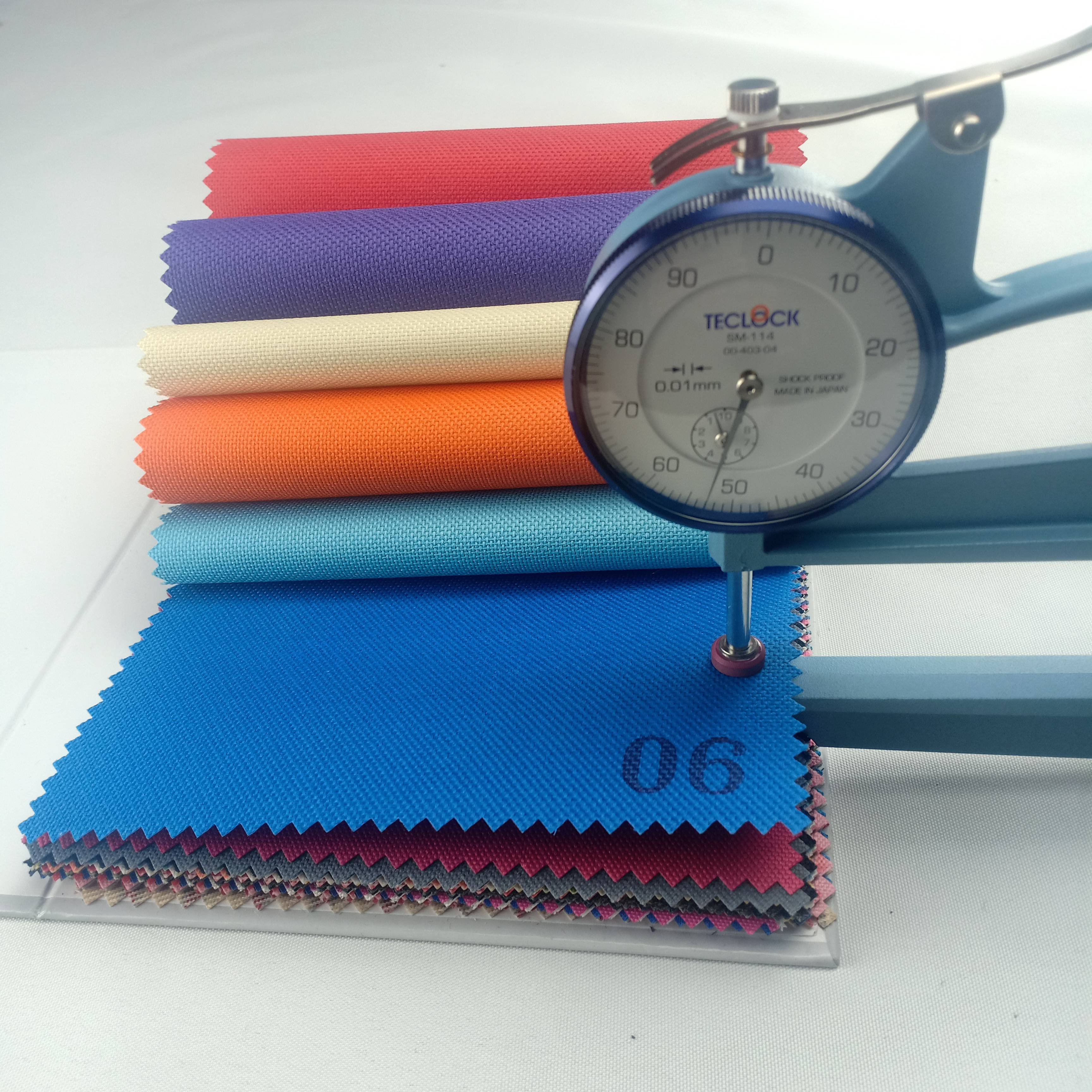 Factory directly sell well different types 100% polyester fabric oxford fabric luggage school backpack bags fabric