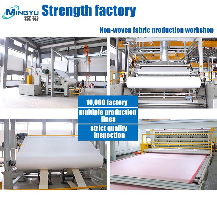 MINGYU China Manufacturer Pp Nonwoven Fabric Spunbond Non Woven 100% Polypropylene SS PP Spunbond Breathable Nonwoven Fabric