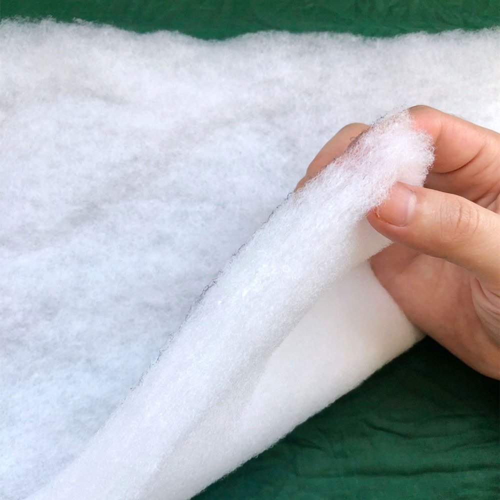 Manufacture 100% Polyester Padding for quilt / fat quarters quilting fabric / two sided quilted fabric
