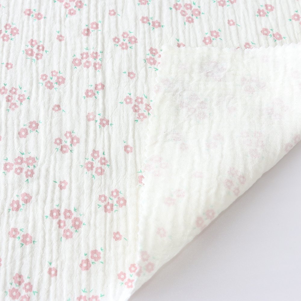 HOT Digital Printing 100% Organic Cotton Double Gauze Muslin Fabric For Baby Clothing Towel