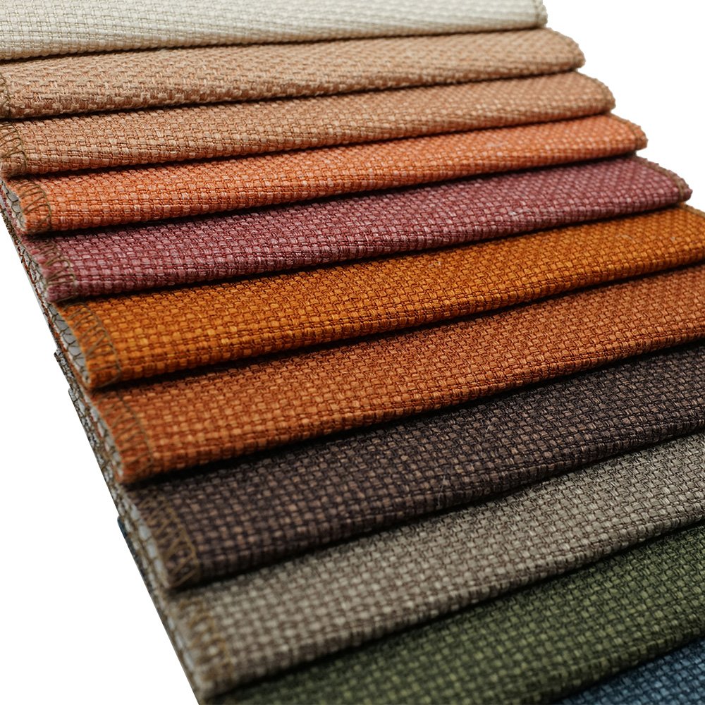 100% Polyester Linen Fabric Supplier Used For Bed, Sofa, Chair, Cushion And mostly for Upholstery