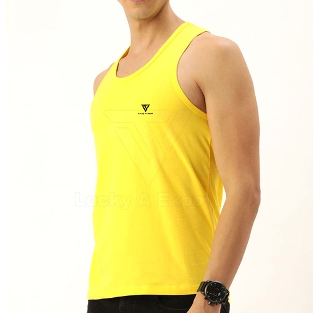 Factory Direct Sales Tank Top High Quality Breathable Fabric Tank Top Men Gym Exercise Tank Top