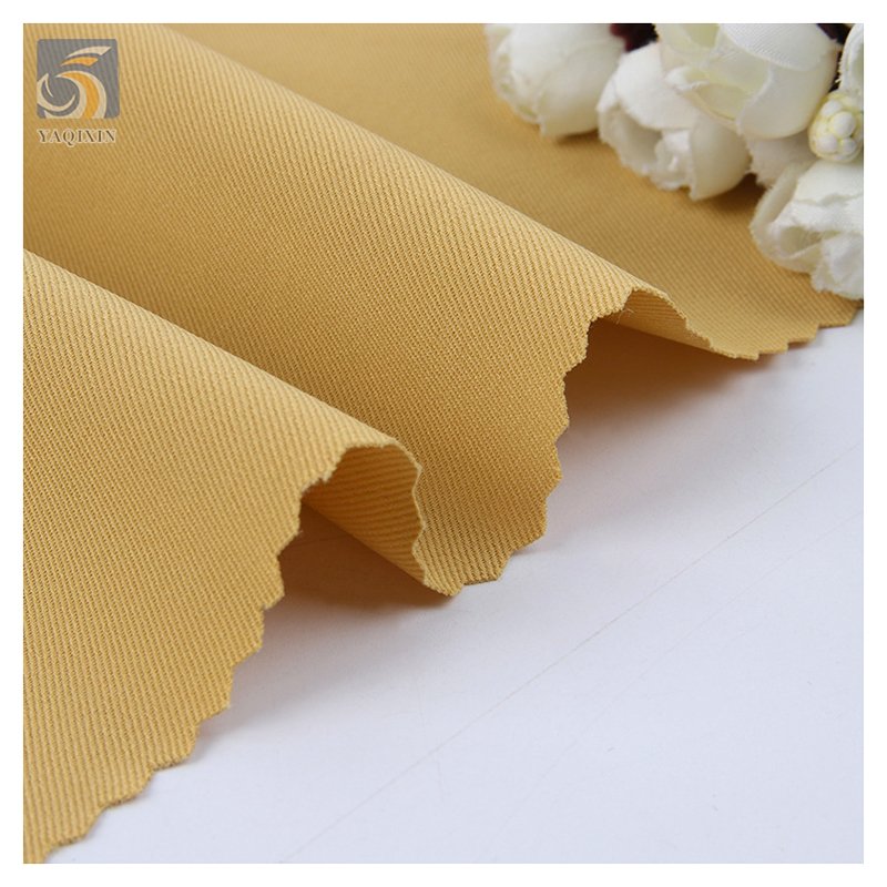 SPH Woven Polyester Double Twill Fabric Lining Chiffon Peacock Twill Fabric Wide Leg Pants Small Suit Fabric for Woman