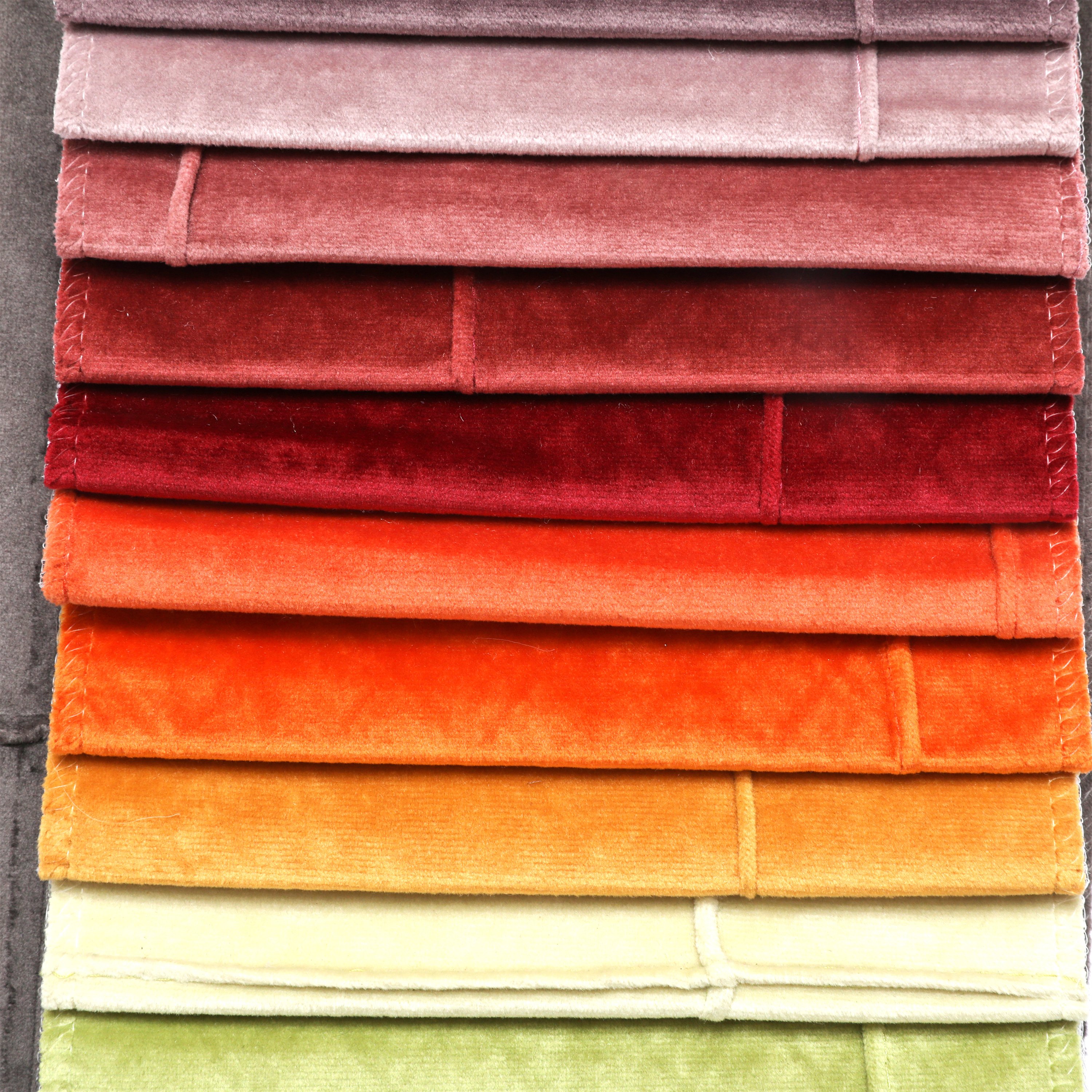Upholstery soft velvet sofa fabric polyester holland velvet crushed fabric for furniture hometextile